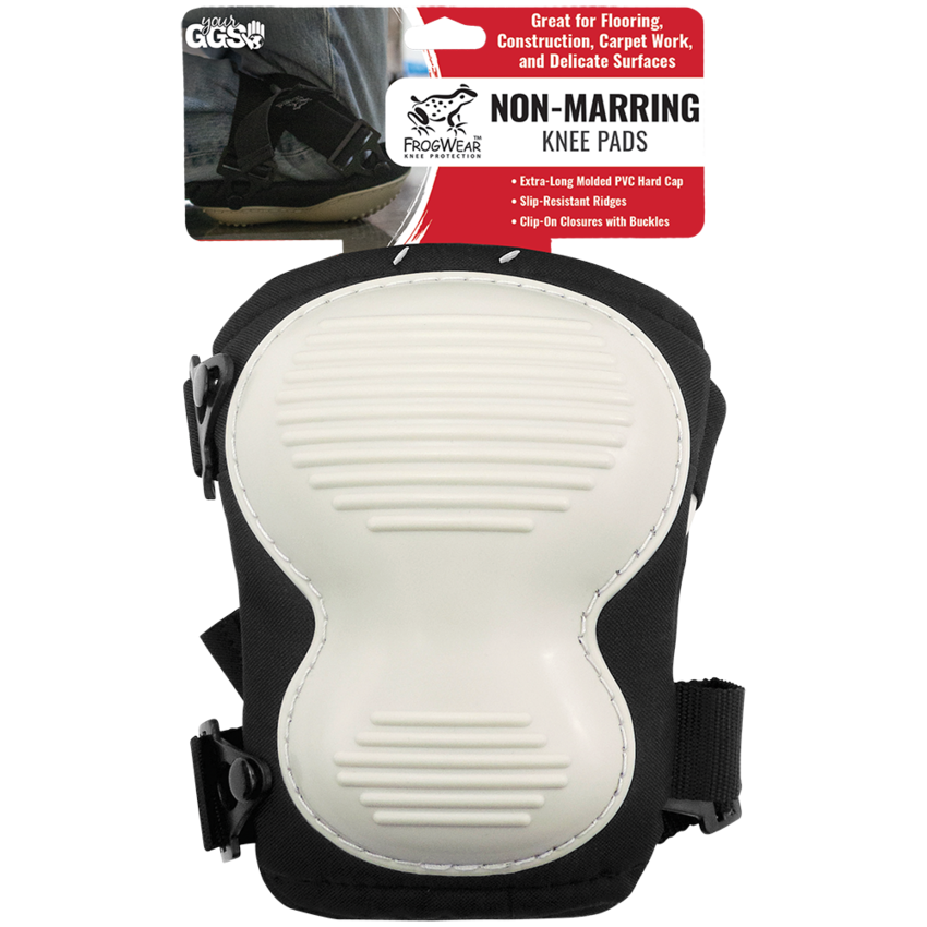 FrogWear™ Knee Protection Non-Marring, Non-Slip Ergonomic Knee Pads