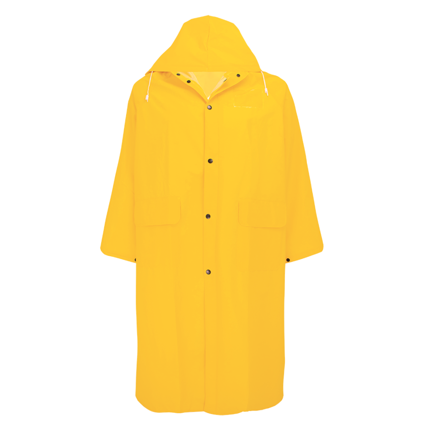 49-Inch Long PVC Rain Coat