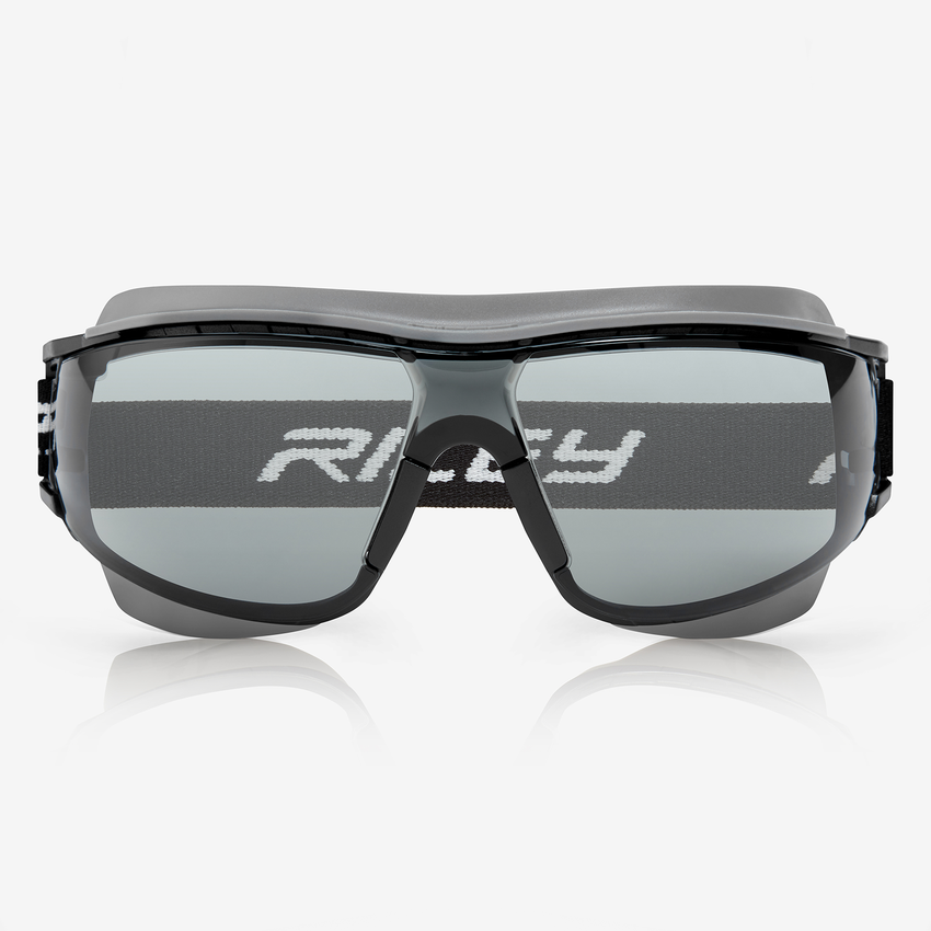Sparta Compact&trade; Gray Performance Fog Technology, Black Frame Safety Goggles