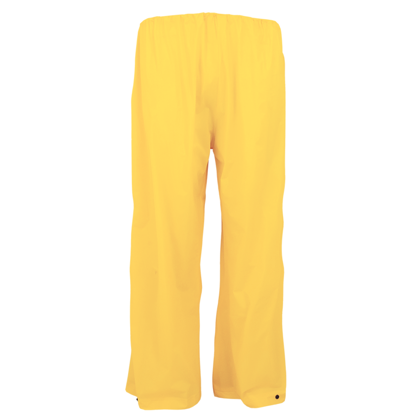 Three-Piece Yellow PVC Rain Suit