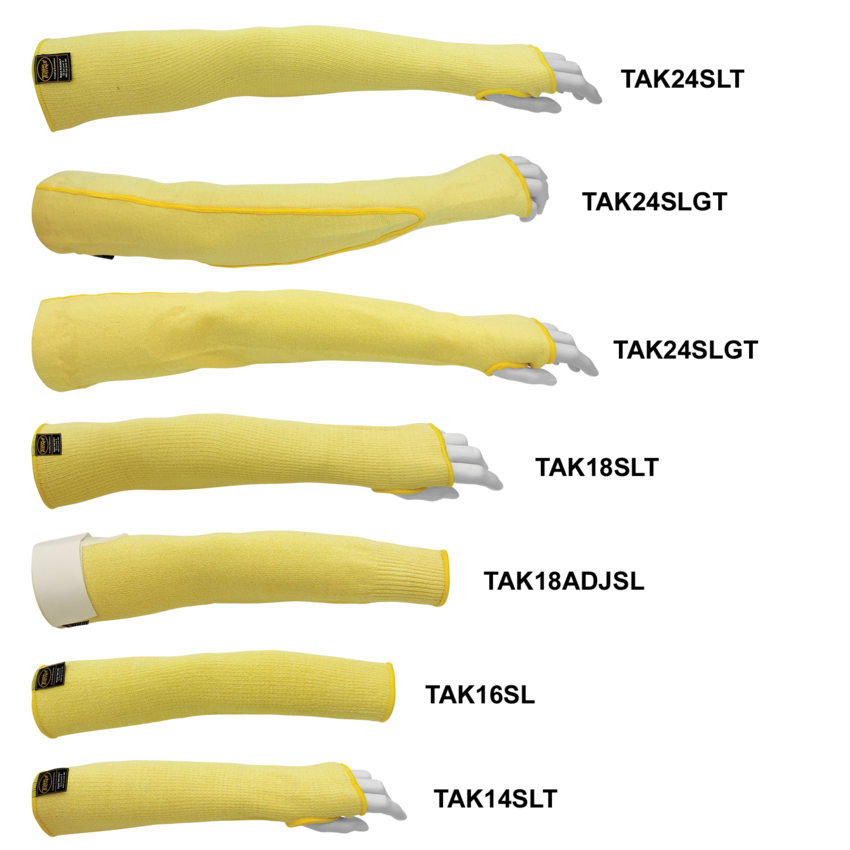 Samurai Glove® Heavyweight 18-Inch TuffKut® Cut Resistant Sleeve with Hook-and-Loop Closure
