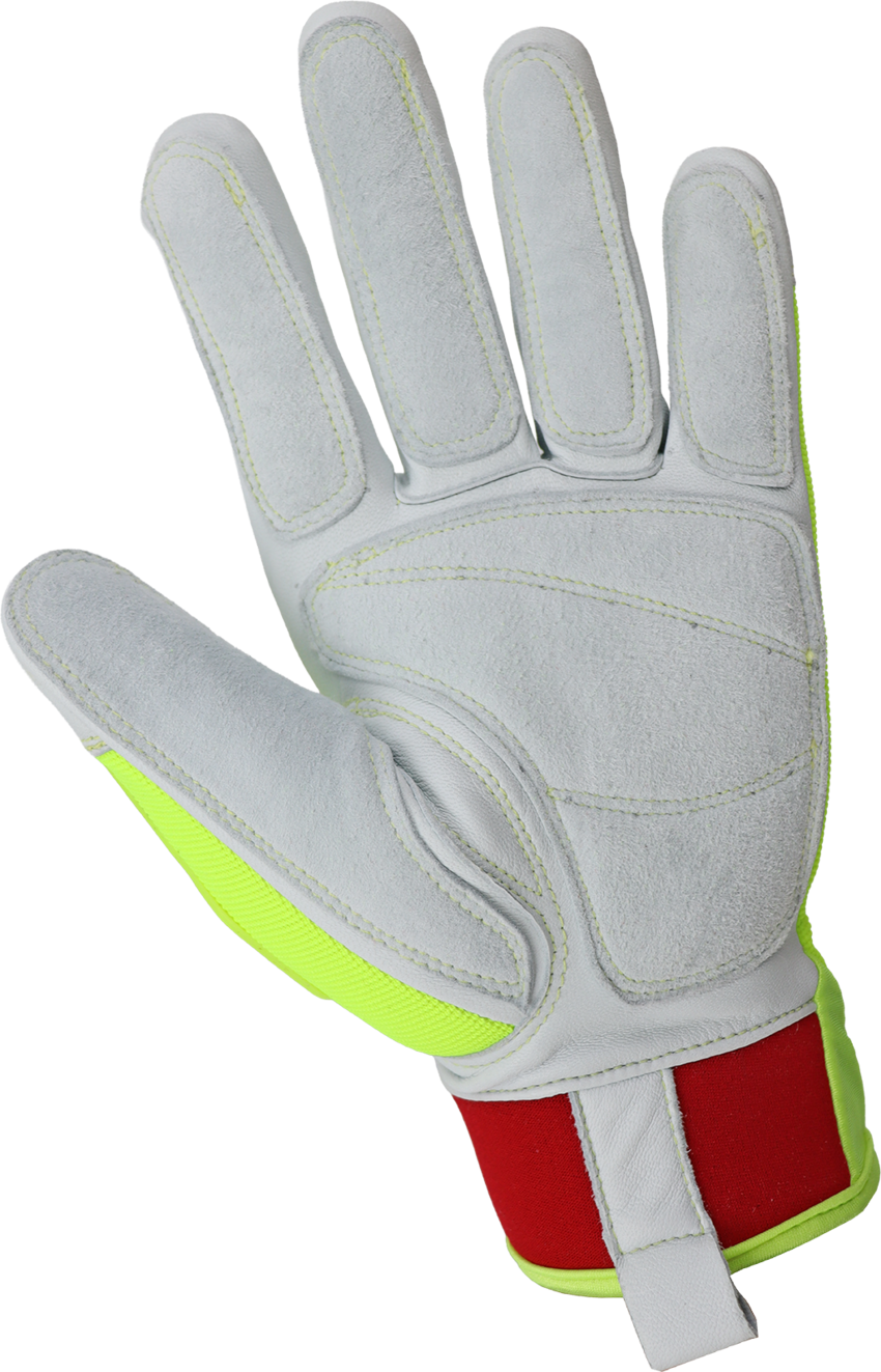 Torq Petra&trade; Impact-Resistant Mechanics Style Gloves with Spandex Back and a Neoprene Cuff