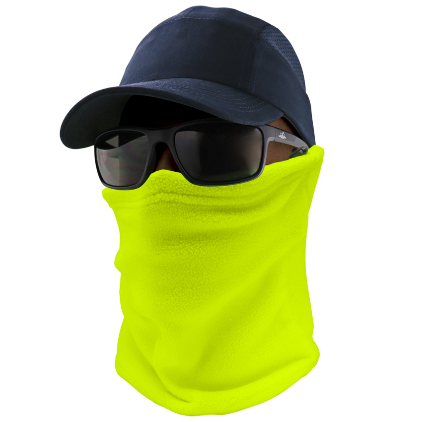 Bullhead Safety™ Winter Liners High-Visibility Yellow/Green Thermal Neck Gaiter