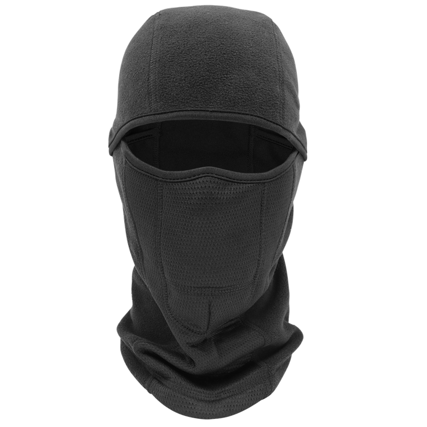 Bullhead Safety™ Winter Liners Black, Shoulder-Length, Self-Extinguishing, Multifunctional, Hinged Thermal Balaclava