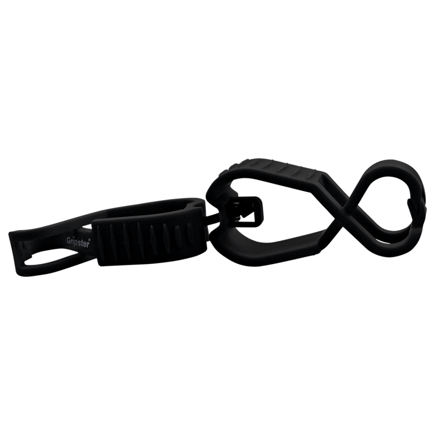 Gripster® Black Dual Large/Large Multi-Use Utility Clip