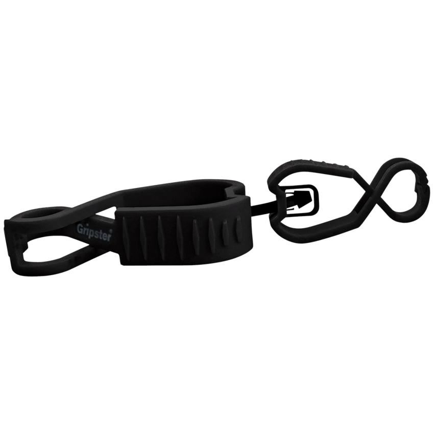 Gripster® Black Dual Large/Small Multi-Use Utility Clip