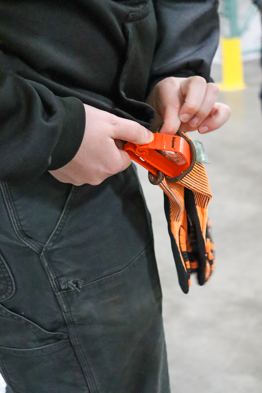 Gripster® High-Visibilty Orange Multi-Use Utility Clip