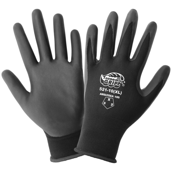 Tsunami Grip&reg; FDA Compliant Nitrile Coated 21-Gauge General Purpose Gloves