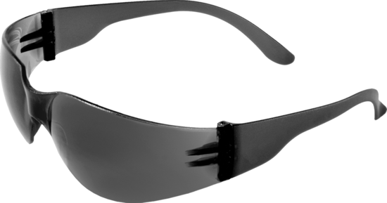 Torrent™ Smoke Anti-Fog Lens, Frosted Black Frame Safety Glasses