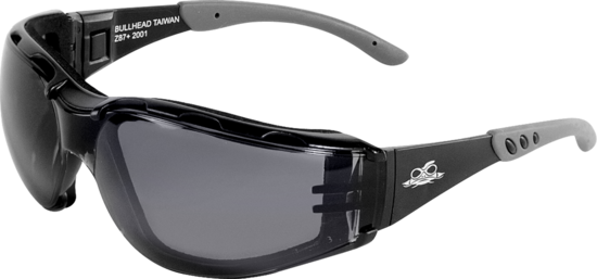 CG5 Smoke Performance Fog Technology Lens, Matte Black Frame Convertible Safety Goggles