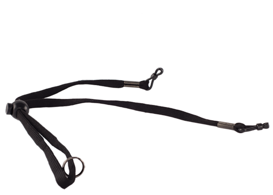Loop-End Elastic Cord for Safety Glasses