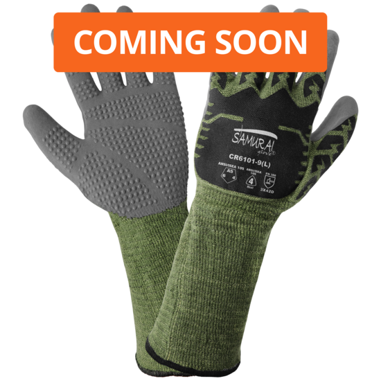Cut and Flame Resistant Fabrication Gloves