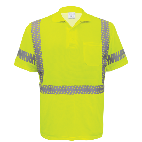 FrogWear® HV Premium High-Visibility Polo/Golf Shirt - LIMITED STOCK