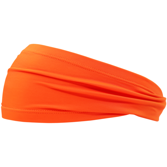 FrogWear™ HV High-Visibility Orange Tapered Cooling Headband with Four-Way Stretch