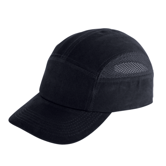 Bullhead Safety™ Head Protection Black Baseball Style Bump Cap