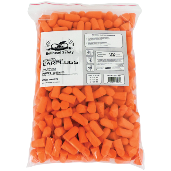Disposable Earplugs Refill Bag