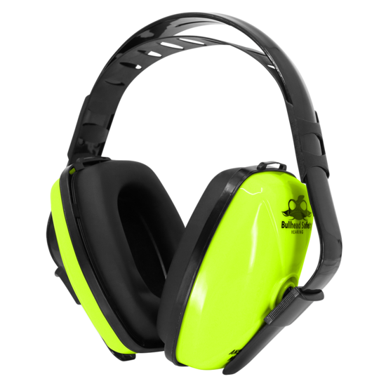 Bullhead Safety® Hearing Protection High-Visibility Economy Adjustable NRR 23 dB Earmuffs
