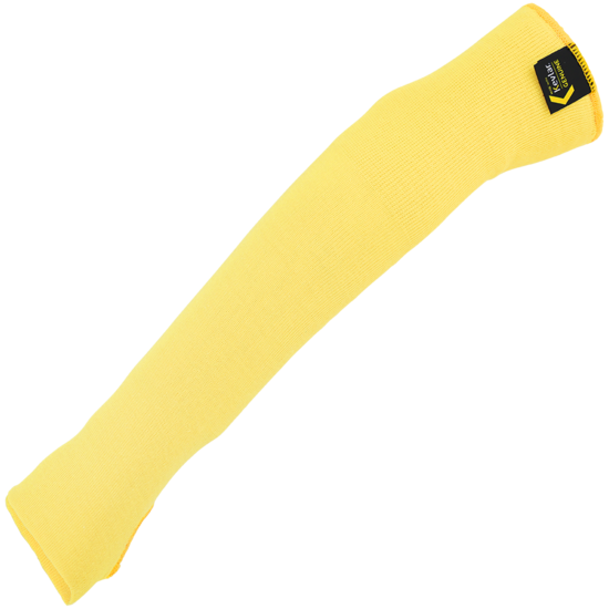 Double-Ply Aramid Fiber 18-Inch Cut and Heat Resistant Sleeve with Thumb Slot and Flared Forearm
