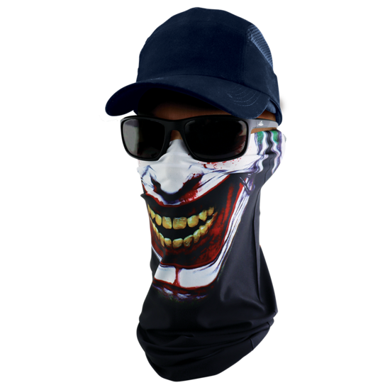 FrogWear™ Premium, Multi-Function, Cooling Neck Gaiter, Joker Design
