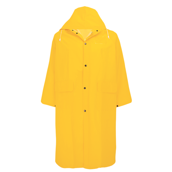 49-Inch Long PVC Rain Coat