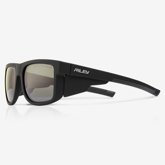 Navigator&trade; Polarized Anti-Fog Lens, Matte Black Frame Safety Glasses