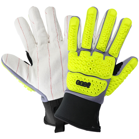 Corded Impact Protection Gloves