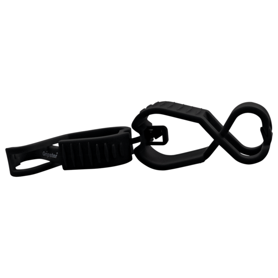 Gripster® Black Dual Large/Large Multi-Use Utility Clip