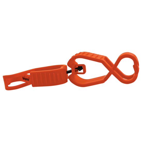 Gripster® High-Visibility Orange Dual Large/Large Multi-Use Utility Clip